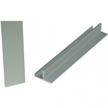 Профіль торцьовий алюміній (11248) 3500х18 мм 63278