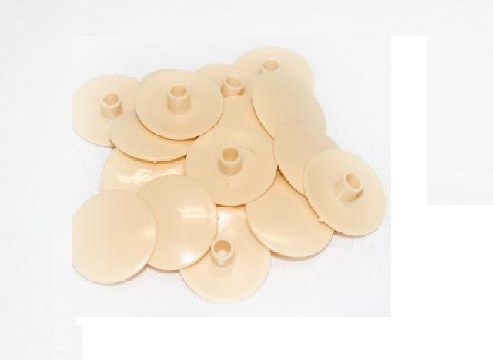 Заглушка конфірматна 100шт (кремова) 42807