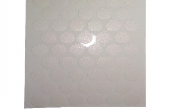 Заглушка конфірматна самоклеюча 1110 (біла) 36239