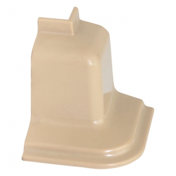 Кутник для плінтуса пристінного зовнішній (дуб світлий 350) 300