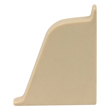 Заглушка для плінтуса пристінного (дуб світлий 350) права 69