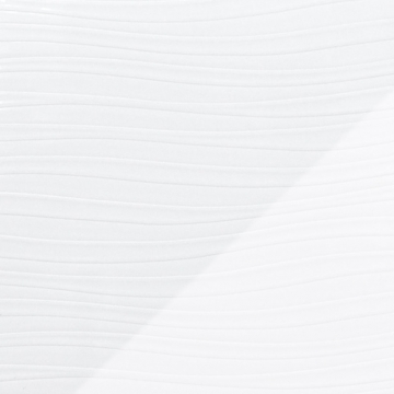 Панель МДФ (хвиля біла глянець 664) 2800*1220*18 мм 73079