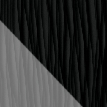 Панель МДФ (сахара чорна глянець 661) 2800*1220*18 мм 74879